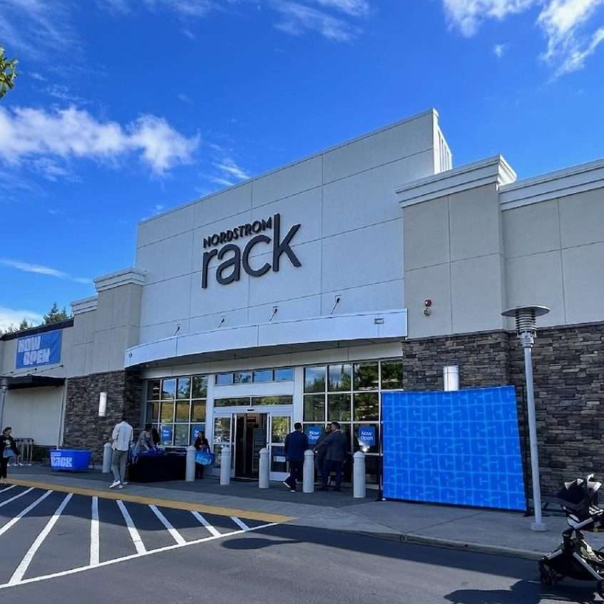 Exterior of Nordstrom Rack Building