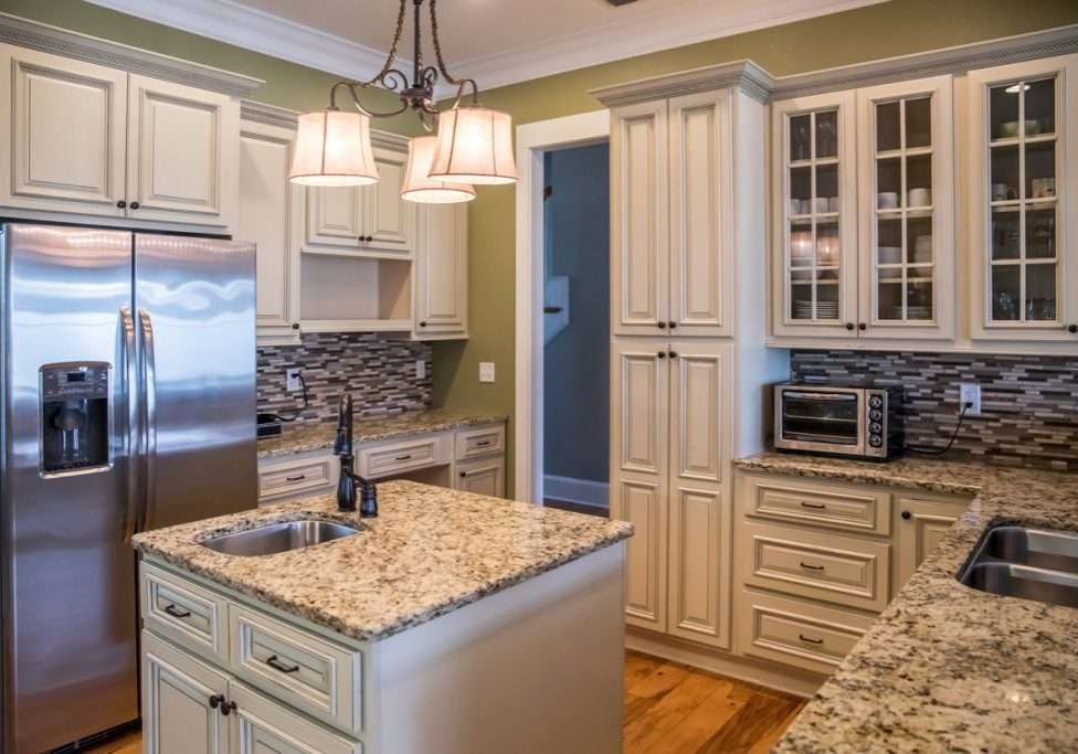 Kitchen with beautiful appliances that can overload a circuit
