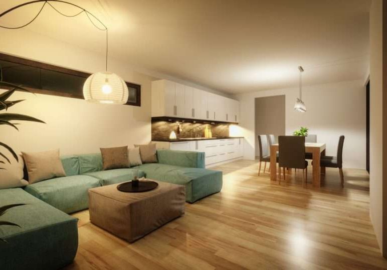 Modern Open Concept Interior