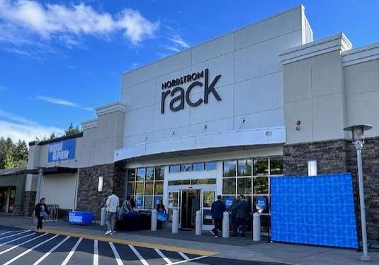 Exterior of Nordstrom Rack Building