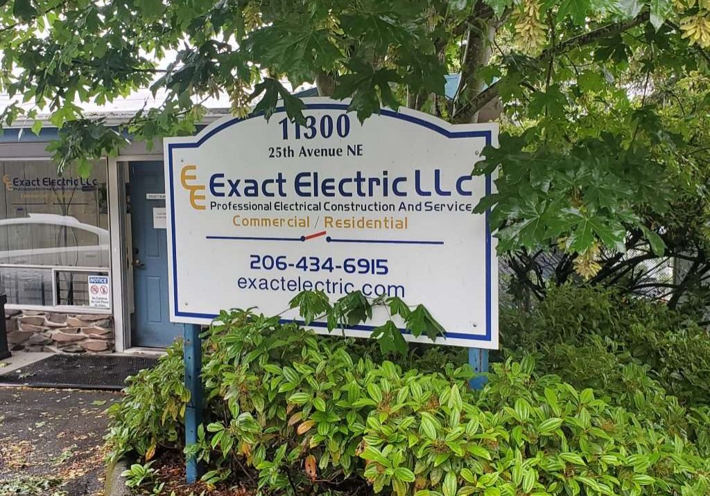 Exact Electric Entrance Signage